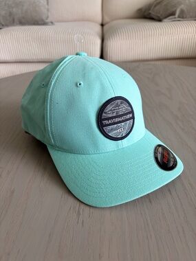 Travis Mathew Puerto Vallarta Flex Fit Hat Size: L/XL Teal Green (R125)